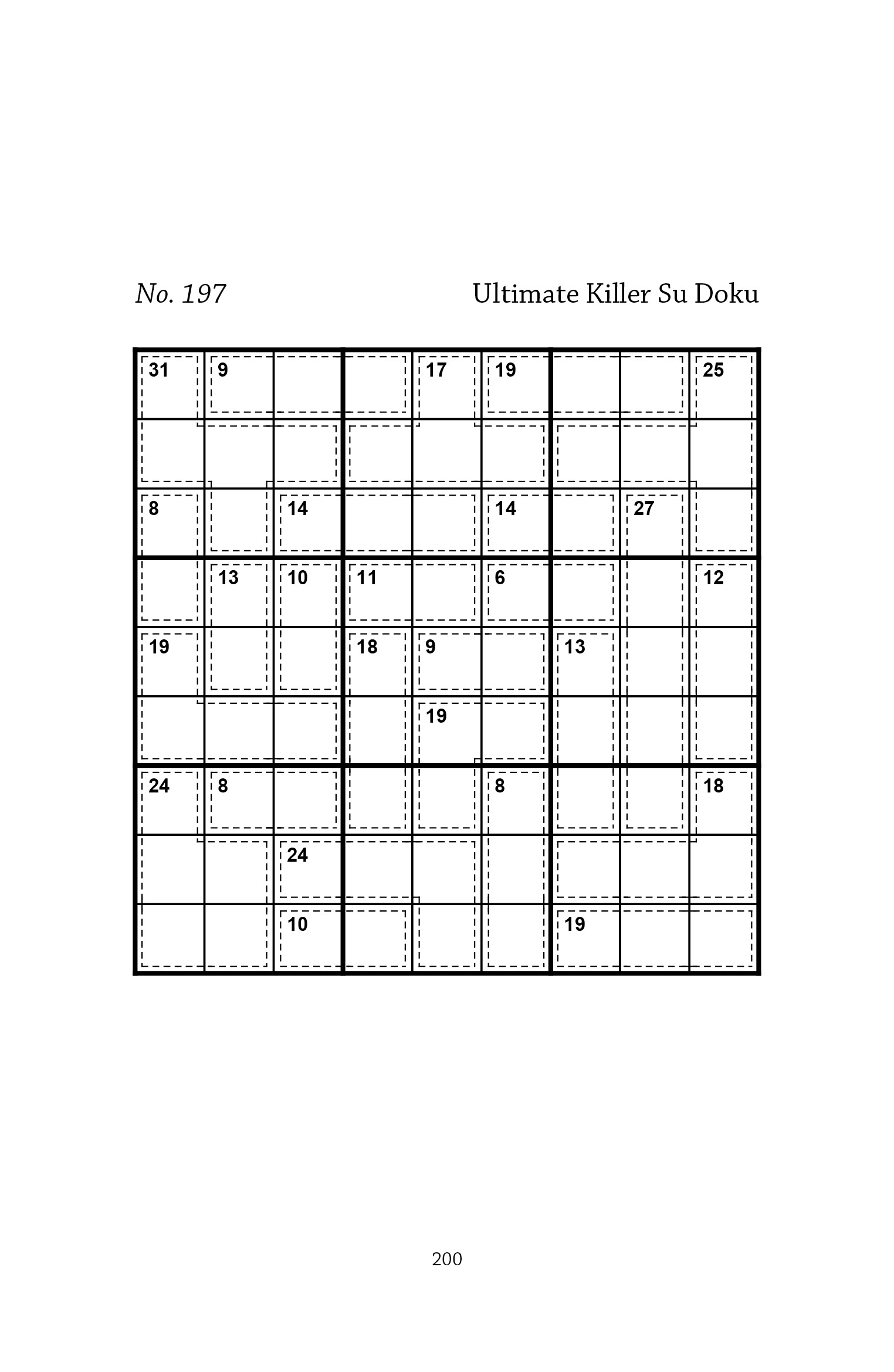 Killer Sudoku Para Crianças 8x8 - Fácil ao Difícil - Volume 2 - 141 Jogos